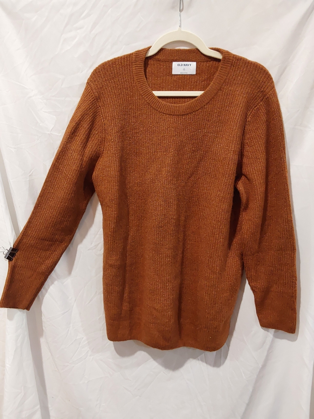 Old Navy Women's Scoopneck Sweater in Burnt Orange